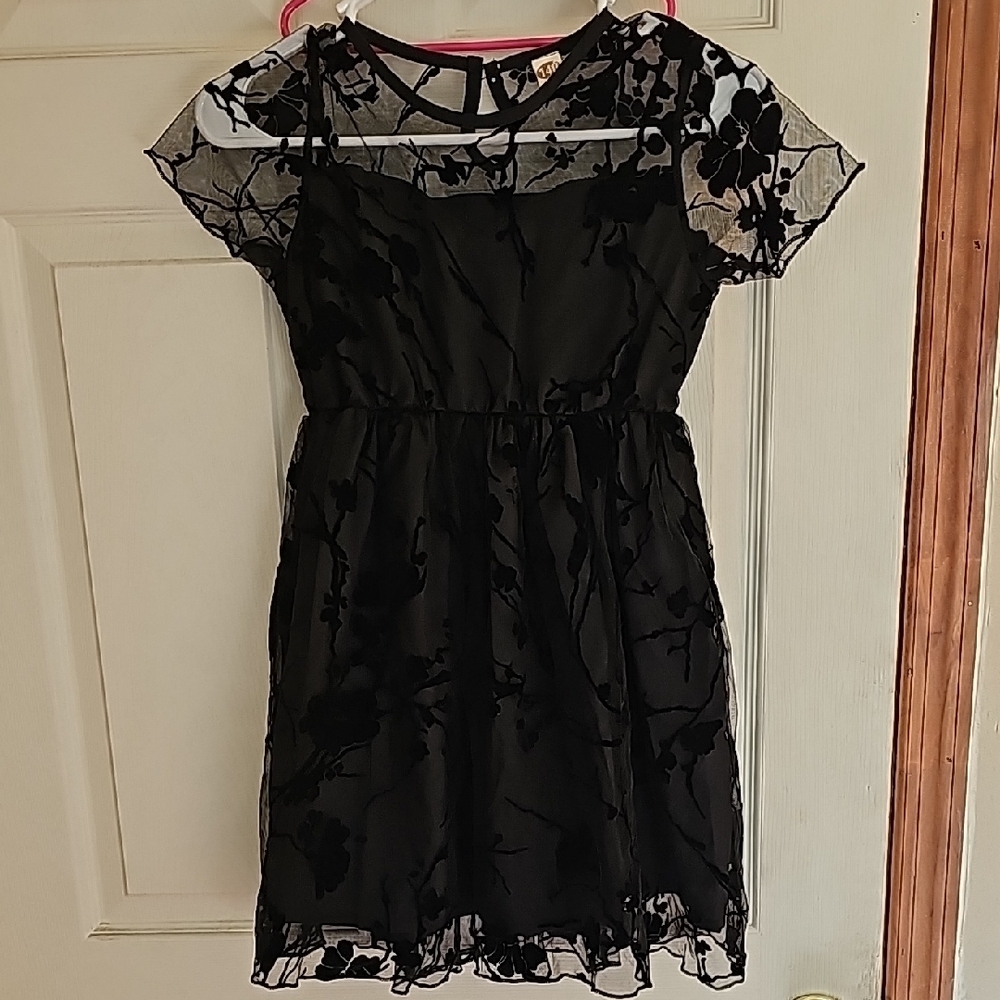 Elegant Black Kids Dress